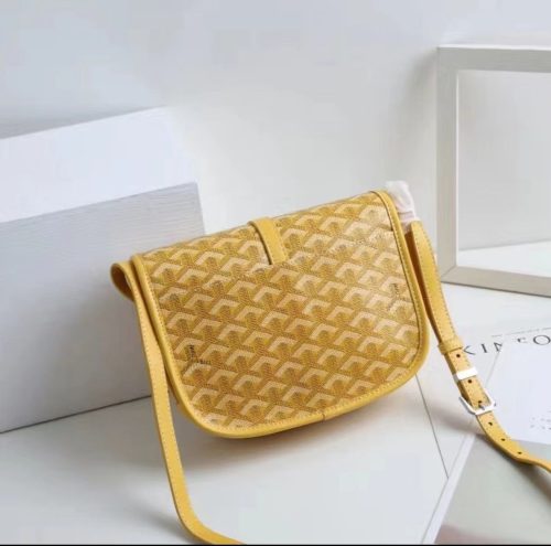 5A Belvedere Shoulder Bag Yellow