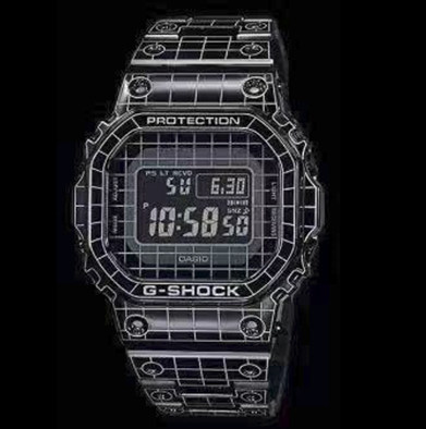 5A Quartz Watch G-Shock GMW B5000GD Black