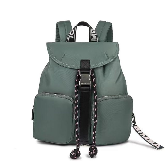 5A Large Capacity Pocket Nylon Backpack Green