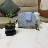 5A Women's Shoulder Bag Blue