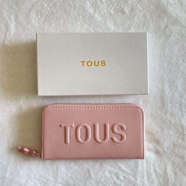 5A Simple Solid Color Brenda Wallet Pink