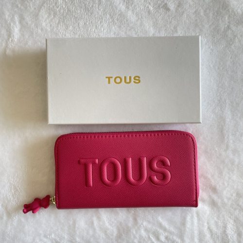 5A Simple Solid Color Brenda Wallet Red
