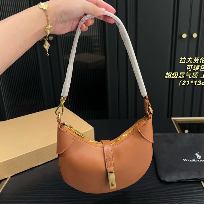 Polo ID Calfskin Mini Shoulder Bag 21cm x 13cm