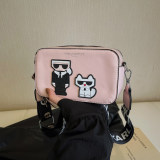 Women's Wide Shoulder Strap Crossbody Bag Shoulder Bag Colorful 46130