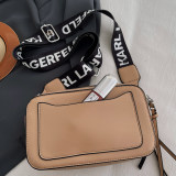 Women's Wide Shoulder Strap Crossbody Bag Shoulder Bag Colorful 46130