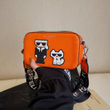 Women's Wide Shoulder Strap Crossbody Bag Shoulder Bag Colorful 46130
