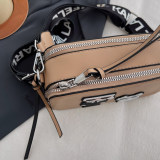 Women's Wide Shoulder Strap Crossbody Bag Shoulder Bag Colorful 46130