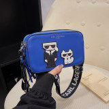 Women's Wide Shoulder Strap Crossbody Bag Shoulder Bag Colorful 46130