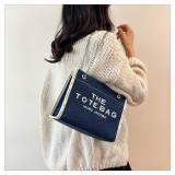 5A Women's The Denim Chain Tote Bag