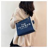 5A Women's The Denim Chain Tote Bag