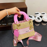 5A Women's Wicker Bag Handbag
