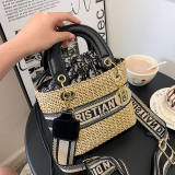 5A Women's Wicker Bag Handbag