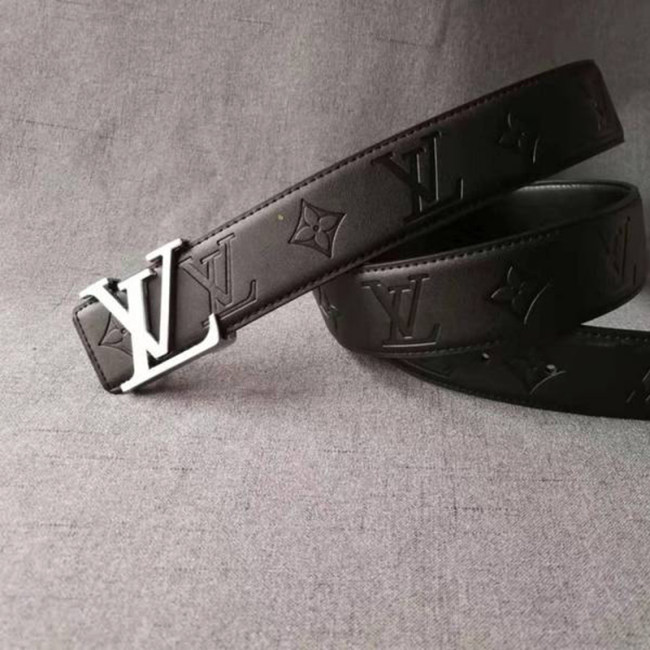 5A Men's Embossed Logo Belt
