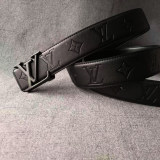 5A Men's Embossed Logo Belt
