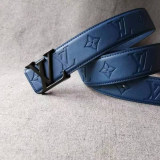 5A Men's Embossed Logo Belt