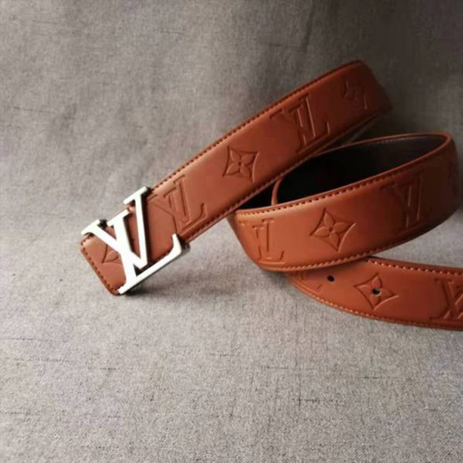 5A Men's Embossed Logo Belt