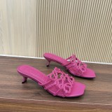 5A Petal Anagram Slide Slippers