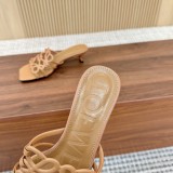 5A Petal Anagram Slide Slippers