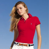 5A Classic Fit Mesh Women Polo Shirt