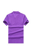 5A Classic Fit Short Sleeve Polo Shirt - Purple