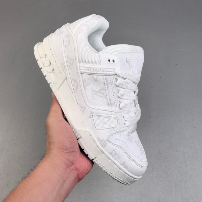 5A Trainer White Monochrome
