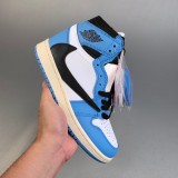 5A Air Jordan 1 High OG Military Blue Sneaker Basketball Shoes DH3227-105