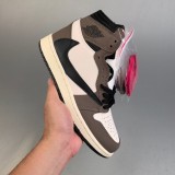 5A Air Jordan 1 Retro High OG Reverse Mocha SP Basketball Shoes CD4487-100