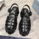 Monolith Padded 55mm Sandals Black