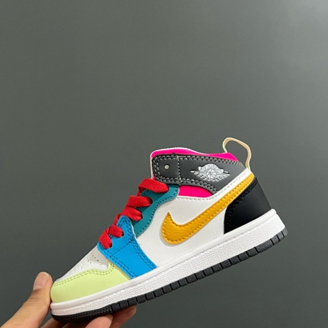 5A Kids Jordan 1 Mid Children's Shoes