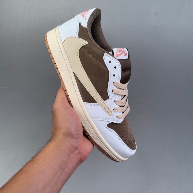 5A Air Jordan 1 Low OG Sail Shy Pink Sneaker Basketball Shoes DM7866-106