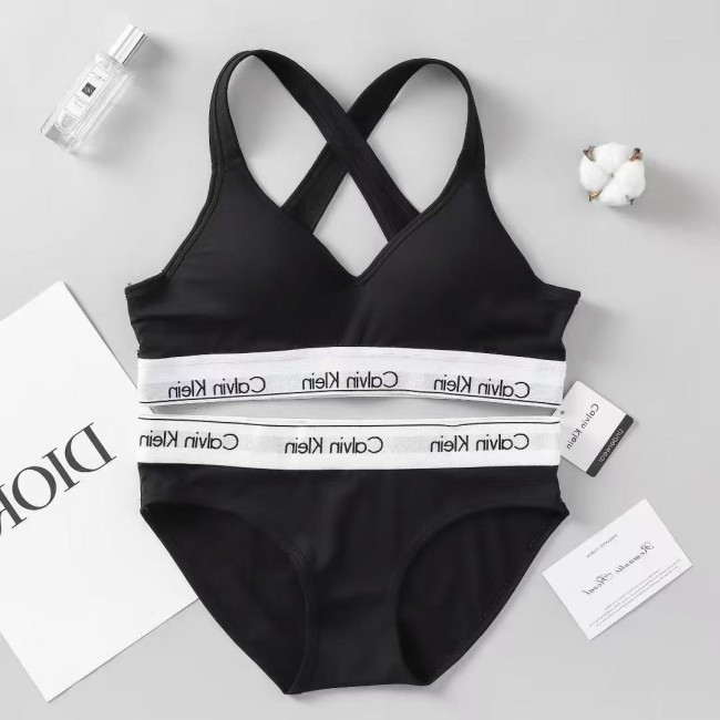 5A Icon Cotton Lift Pluge Bra Suit