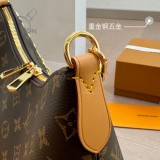 Top Original Boulogne BlackBrown Shoulder Bags M45831 29x16cm