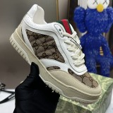 5A Re-Web Casual Sneakers White Brown
