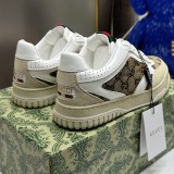 5A Re-Web Casual Sneakers White Brown