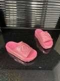 Women's Interlocking G Thick Sole Non-Slip Slide Pink