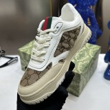 5A Re-Web Casual Sneakers White Brown