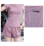 5A  Fitness Casual Wear Stretch Flexible Fabric T-shirt FC-21202