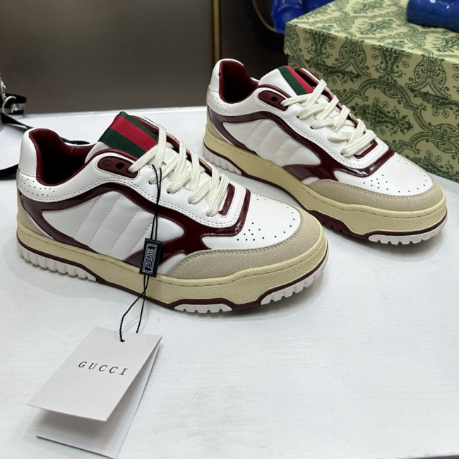 5A Re-Web Casual Sneakers White Brown