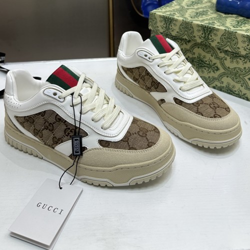 5A Re-Web Casual Sneakers White Brown