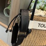 Original Medium Black Tote Bag Scoubidou