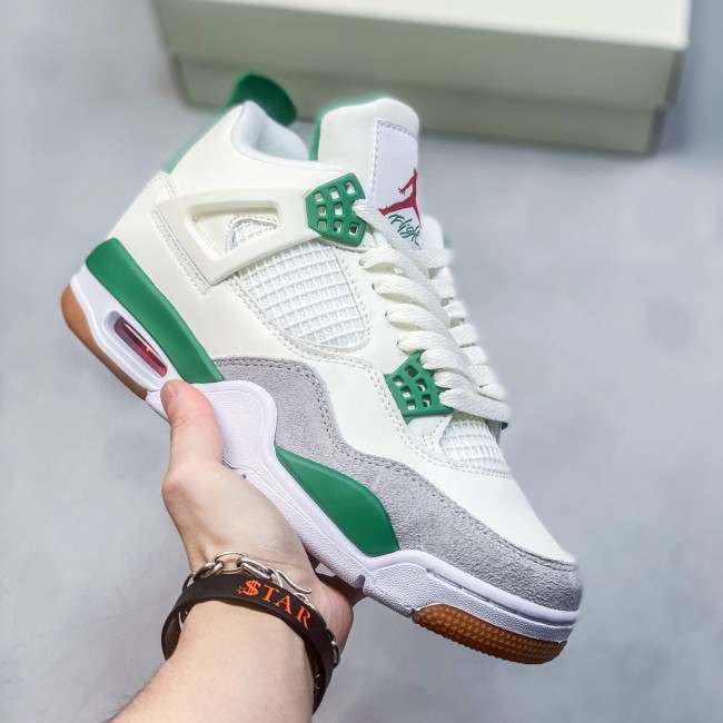 5A Jordan 4 Retro Pine Green Sneakers Basketball Shoes DR5415-103