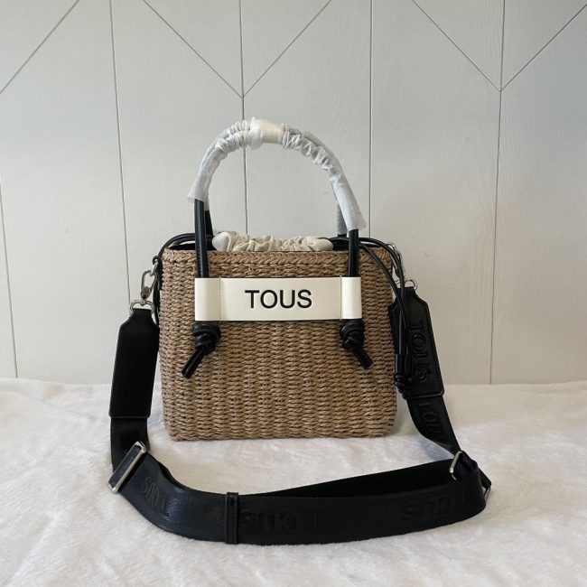 Original Medium Black Tote Bag Scoubidou