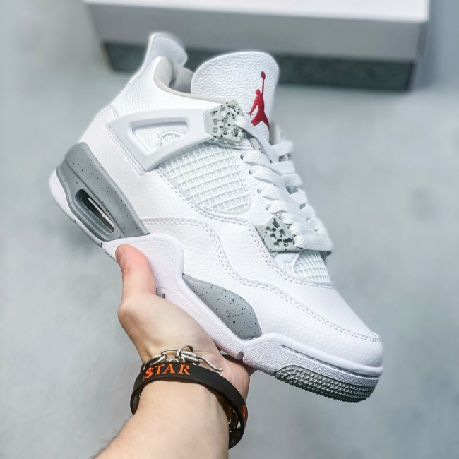 5A Air Jordan 4 Retro White Oreo Sneakers Basketball Shoes CT8527-100