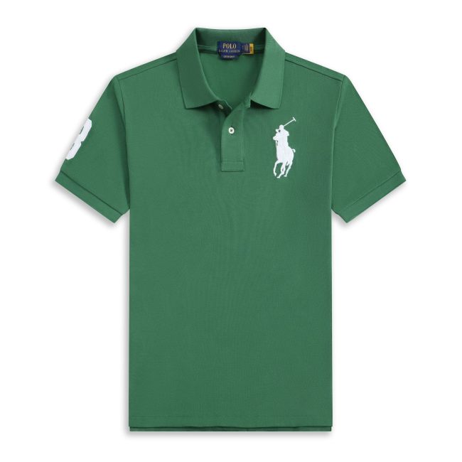 5A Big Pony Mesh Polo Shirt