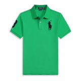 5A Big Pony Mesh Polo Shirt