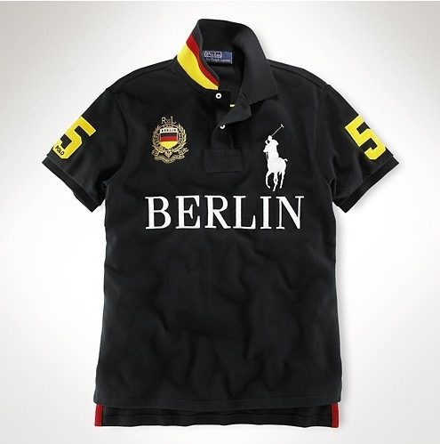 5A Men's Big Pony City Custom Fit Polo Shirt