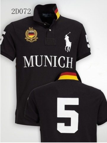 5A Men's Big Pony City Custom Fit Polo Shirt