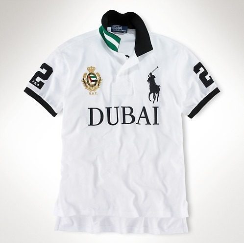5A Men's Big Pony City Custom Fit Polo Shirt