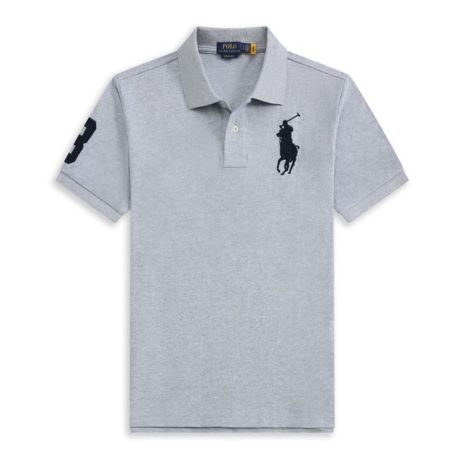 5A Big Pony Mesh Polo Shirt