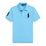 5A Big Pony Mesh Polo Shirt